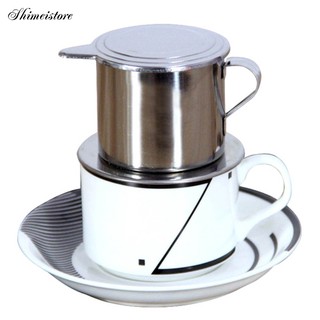 Shimei ✦ 50/100ml Vietnam Style Stainless Steel Coffee Drip Filter Maker Cup (6)