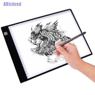 <ARichred> A5 USB LED Artist Thin Art Stencil Board Light Tracing Drawing Pad Table Box