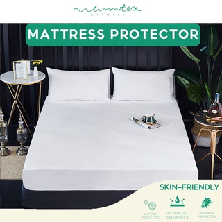 Solid Color Mattress Protector Waterproof Soft Skin-Friendly Bed Cover Machine Washable Fitted Sheet Bedbug Proof Cadar