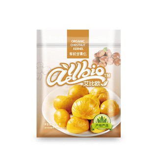 ALLBIOIBIO Organic Chestnut Kernel100gNuts Roasted Nuts Snacks Specialty Cooked Shell Chestnut Dried