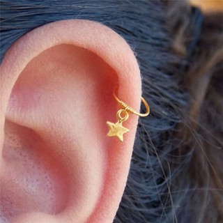 Fashion Star Cartilage Helix Earring Piercing Nose Ring Body Piercing Jewelry Factoryoutlet