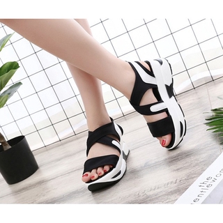 cod [JS FASHION] ladies shoes sandals # A18 (9)
