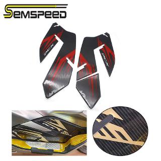 2PC For Honda pcx 150 125 2019 2020 Front Rear Footrest Foot Pedal Side Stickers ABS Plastic Foot Rest Pad Sticker PCX150 PCX125