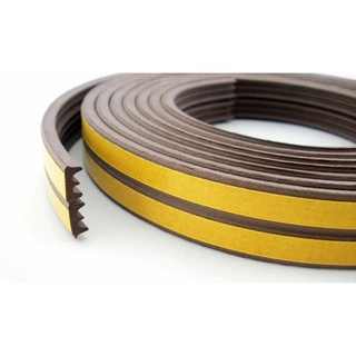 ♛◇▦Door Bottom Seal Gap Stopper Strip Soundproof Windproof WoodSelf-Adhesive Door Bottom Seal Strip