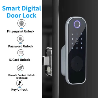 Digital Lock smart lock door Fingerprint Lock Digital Door Lock Biometric electric lock Security door Smart Living Room Bedroom Gate Locks Touch Screen