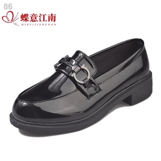 ❀¤❈۞British ins black wind restoring ancient ways jk Japanese female small leather shoes the new spr (1)