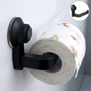 ✵❈♦Toilet Paper Holder Super Storage Suction Cup Wall Mount Removable Rack KI