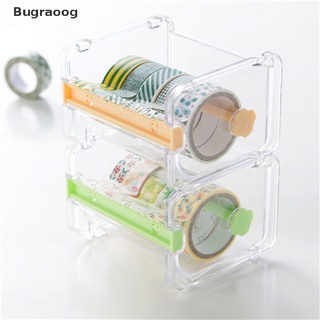 Bugraoog Desktop Tape Dispenser Tape Cutter Washi Tape Dispenser Roll Tape Holder PH