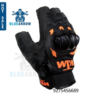 Original KTM Motorcycle Racing Half Finger Gloves(one color）