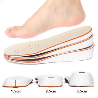 shoes men✇Men Women 1.5cm / 2.5cm / 3.5cm Increase Height High Full Insoles Memory Foam Shoe Cushion