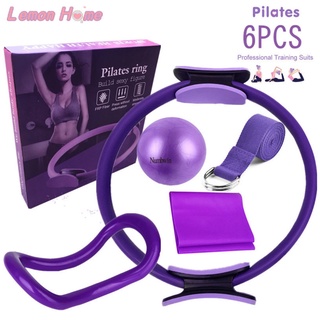 ❄1 Set Pilates Ring Home Exercise Gym Workout Equipment Yoga Ball Stretching Strap Loop Resistance B