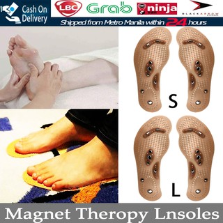 1 Pair Magnet Therapy Insoles Shoe Pads Massage Insole (1)