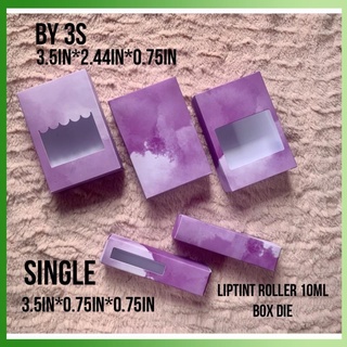 【Available】Liptint 10ml roller box die metal template for liptint packaging