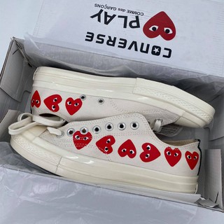 CONVERSE CDG COMME DES GARCONS MULTI HEART FOR MEN AND WOMEN