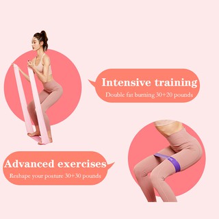 Yoga Fitness Resistance Band Natural Latex Fitness Equipment Exercise Yoga Band (4)