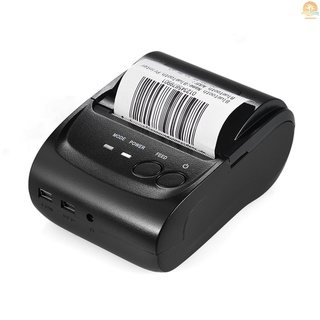 POS-5802DD Mini Portable Wireless USB Thermal Printer Receipt Ticket POS Printing for iOS Android Windows