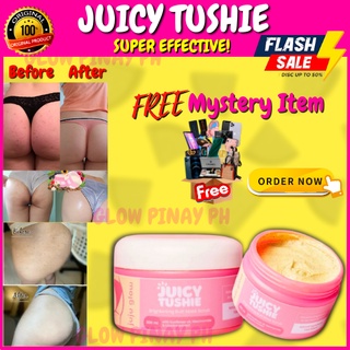 Original Juicy Tushie Butt Whitening, Brightening Butt Mask Scrub 300ml by Juju Glow - WITH FREEBIES (1)