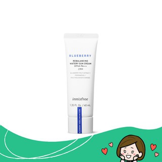 foundationface cream✎☃✽Innisfree Blueberry Rebalancing Watery Sun Cream SPF45 PA+++