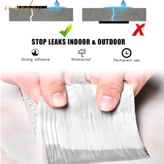 Aluminum Foil Tape ,Super Fix Repair Wall Crack Waterproof Tape Butyl Waterproof Tape (2)