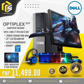 Dell Optiplex i7 4th Generation COMPUTER SET PACKAGE⚡️