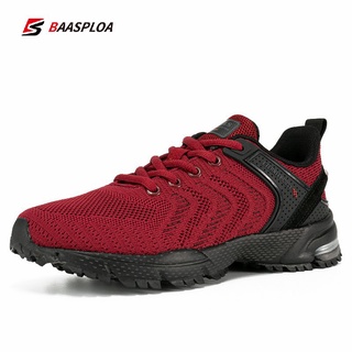 Baasploa women new Non-slip shock absorption sneakers fashion outdoor hiking shoes breathable tenis