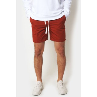 Penshoppe Men's Modern Fit Shorts (Rust)