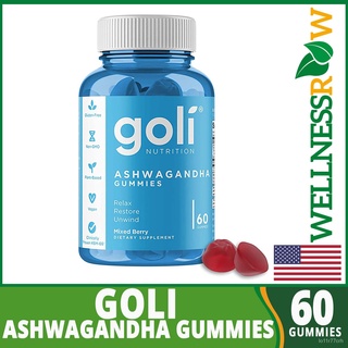 AUTHENTIC | GOLI ASHWAGANDHA Vitamin Gummies (60 gummies)