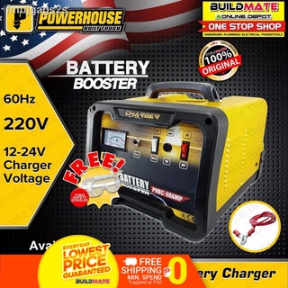 POWERHOUSE USA Original Battery Charger 20A 30A 50A + FREE YUKO GOGGLES •BUILDMATE• PHI