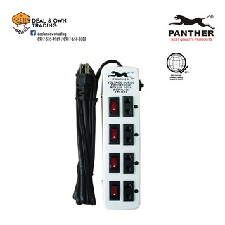Panther PSP 0211 Switch Extension Cord 4 Gang and 3 Meter Wire