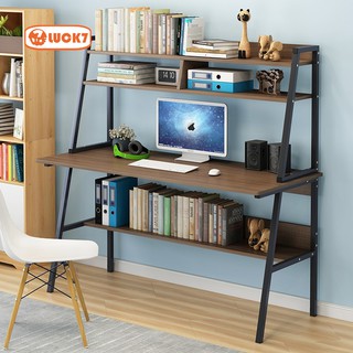 Multi-Function Computer Table Study Table with bookshelves 100x40 desktop dimensions