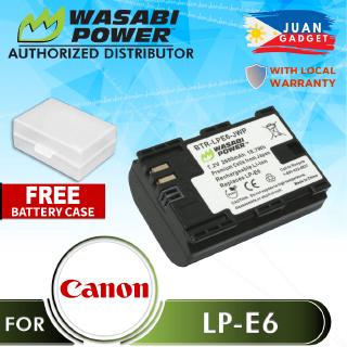 Wasabi Power Battery for Canona LP-E6 LPE6 E6
