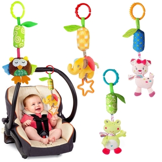 Baby Crib Mobile Bed Rattle Toy Revolving Hanging Rattles Dangle Toy Soft Toys Baby Stroller pendant