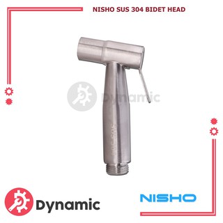 kitchen In stock Nisho Stainless SUS 304 Handheld Bidet Spray Head Only Toilet Kitchen Sprayer
