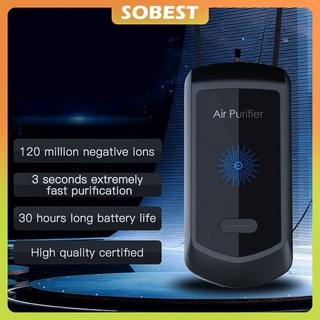 purifierAir treatment۞Wearable Mini Portable Car Oxygen Bar Negative Ion Neck Air Purifier