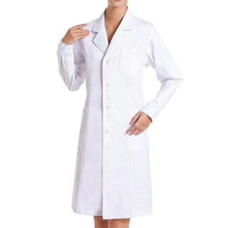 Lab Coat Long Sleeve Physician Lab Beauty Salon doctor nurse (2)