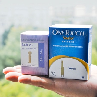 One Touch / Onetouch Verio Blood Glucose 50/100pcs Test Strips lancets