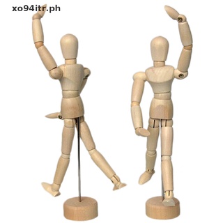 XOITR 5.5" Drawing Model Wooden Human Male Manikin Blockhead Jointed Mannequin Puppet . (7)