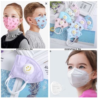 ❁☂Kids Kn95 with Valve and no Valve