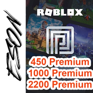 Roblox Robux Premium (450, 1000, 2200, 2640 Robux with Premium) - Digital Code