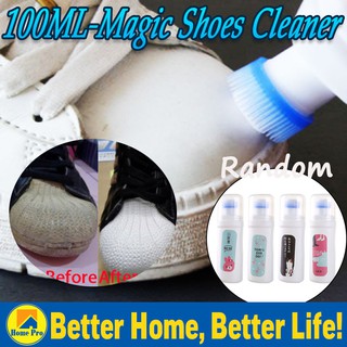 Quick White Shoes Decontamination Brightener White Shoes Cleaner Brightener Polish Portable Shoe