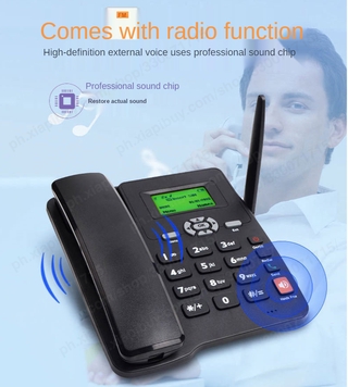 GSM Fixed Landline Wireless Phone ( Dual sim ) Quad Band GSM850/900/1800/1900MHz