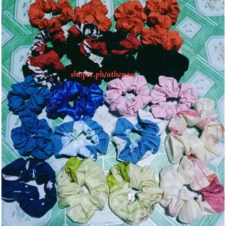 Scrunchies Headdress Panali sa buhok Plain or Printed