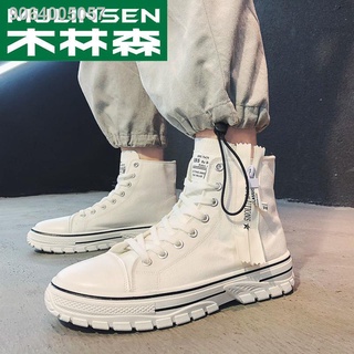 ❆Support Hongxing Erke Mulinsen men s shoes 2021 new canvas boots summer breathable all-match toolin