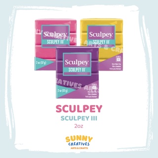 SCULPEY III Oven-Bake Polymer Clay 2oz