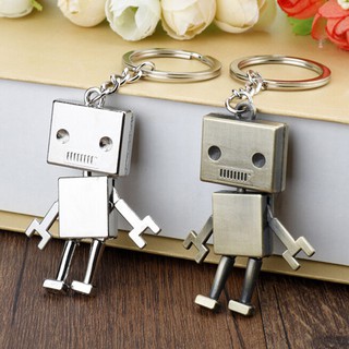 [HOT MONTH]Cute Robot Keychain Car Business Key Ring Key Pendant Key Chain Gift