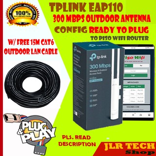TpLink Eap110 300mbps outdoor antenna - AP Config Ready to use for Piso Wifi voucher type