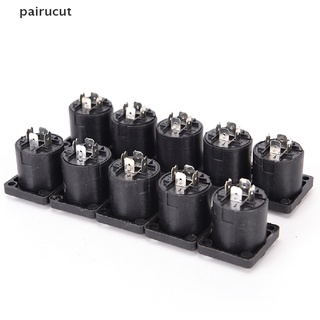 [pairucut] 10x Speakon 4 Pin Female jack Compatible Audio Cable Panel Socket Connector Hot Sale .
