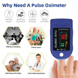 ✅COD✅ Finger pulse oximeter Finger Clip Pulse Oximeter Blood Oxygen Monitor Finger Pulse Heart Rate (3)