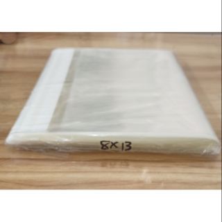 ** OPP Plastic 8 x 13 in with Self Adhesive Flap