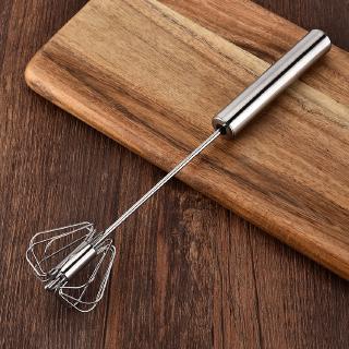 Stainless Steel hand Rotating Eggbeater Mixer